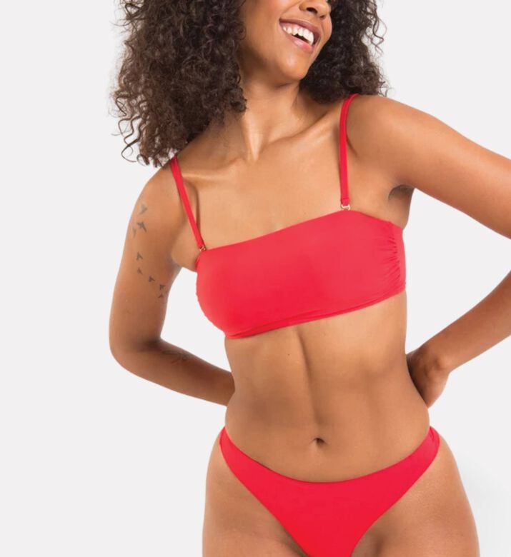 Rio De Sol Bandeau Reto, Model View