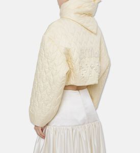 Anouki Quilted Cropped Jacket, Model View