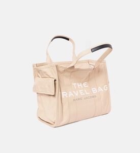 The Travel Embossed Logo Tote Bag The Travel Embossed Logo Tote Bag