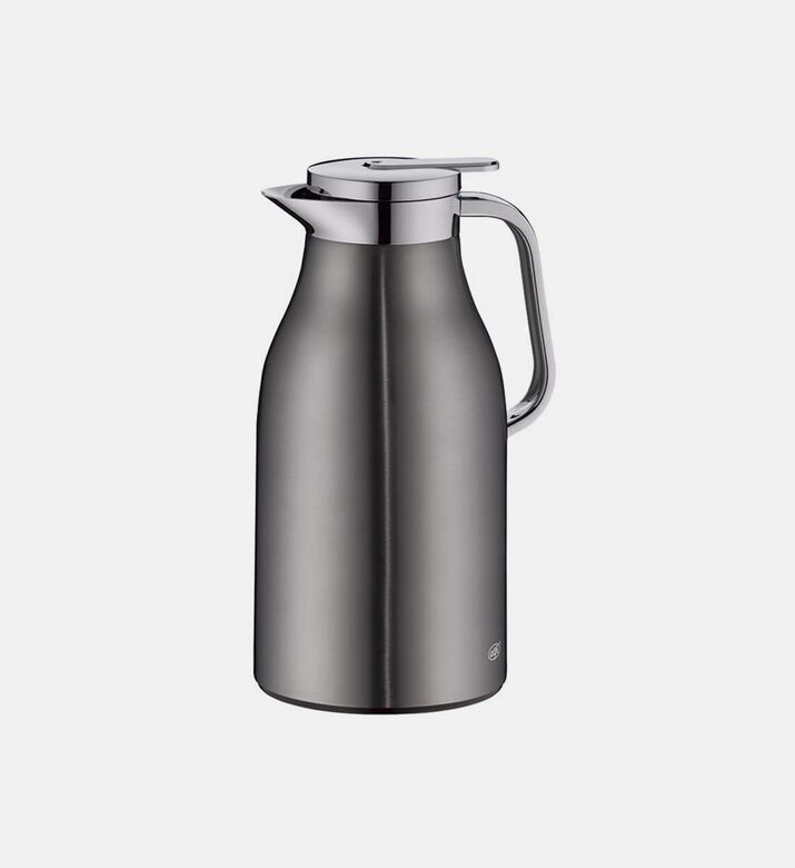 قارورة بمقبض جانبي بطبقة كروم 1.5 لتر