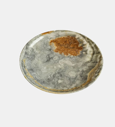 Smokestone Serenity Marble Plate