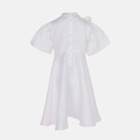 Girls Boho Floral Ruffle Midi Dress