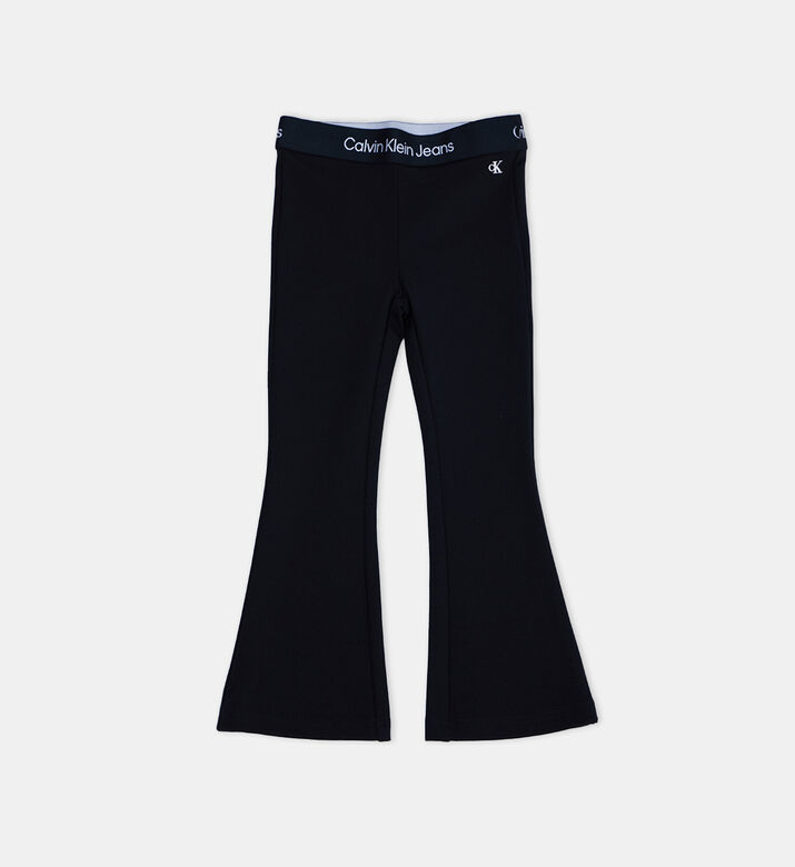 Logo-tape Flared Pants