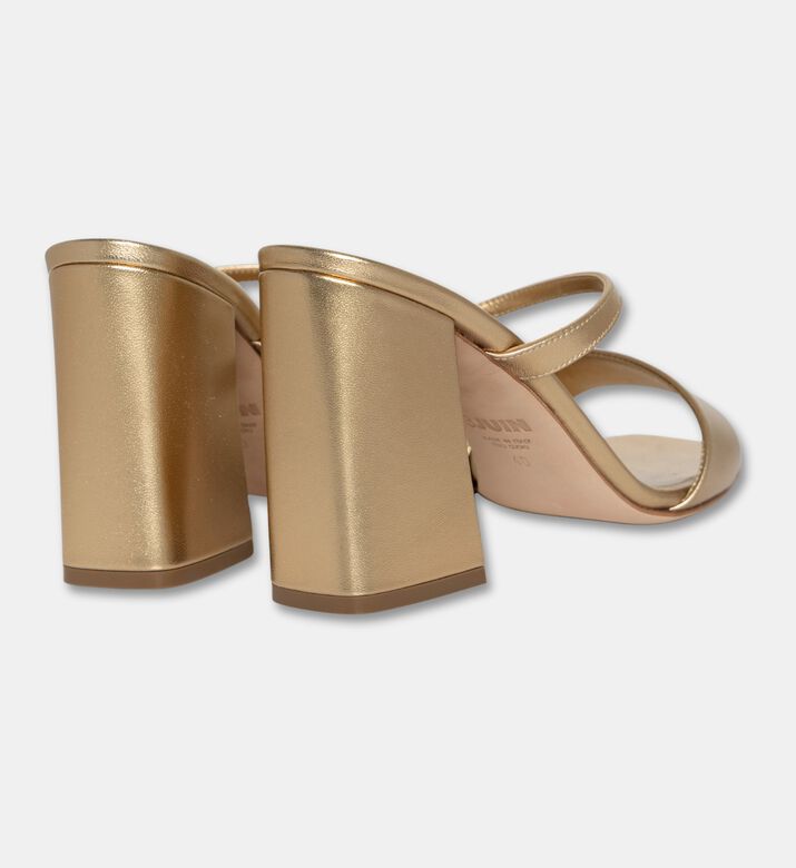 3 Juin Shoes Sabot, Gold, Eu-41, Packshot View