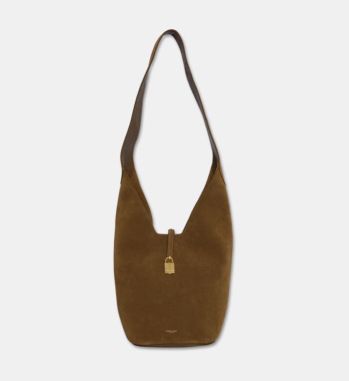 Demellier Siena Curved Flap Top-handle Bag, Packshot View