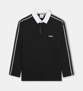 بولو بأكمام طويلة مخطط جاكار