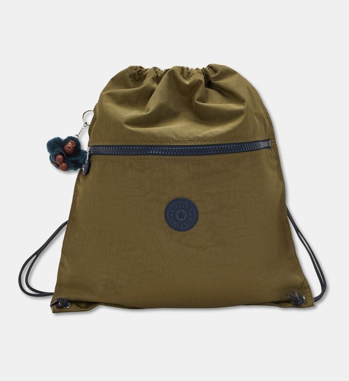 Kipling Recycled Polyester Drawstring Backpack, Packshot View
