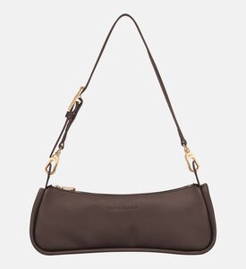 Longchamp Long Leather Baguette Bag, Caramel, Packshot View