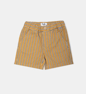 شورت برمودا مخطط لحديثي الولادة