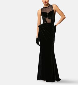 Zeena Zaki Dress Long, Model View