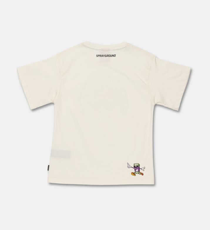 Sprayground Graphic Short-sleeve T-shirt, Ivory, 8y, Packshot View