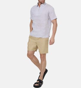 Sydney Linen Elastic Waist Shorts Sydney Linen Elastic Waist Shorts