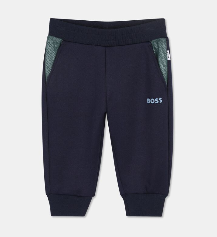 Boss Monogram Hooded Fleece Set, Packshot View