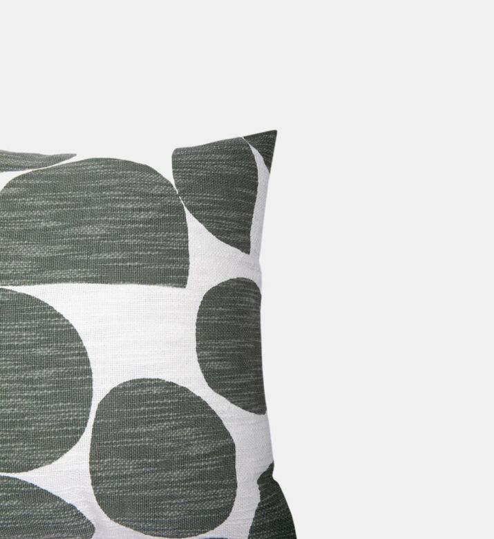 Home Deco and More Daisy Cotton Slub Printed Filled And Vaccumed Cushion, Packshot View