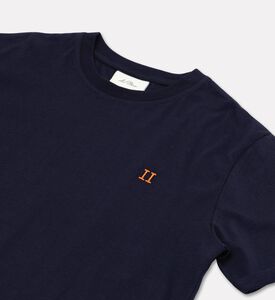 Les Deux Stitched Sleeve T-shirt, Navy, 13-14y, Packshot View