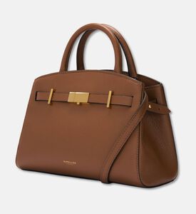 Demellier The Small Hudson Crossbody Bag, Light-brown, Packshot View