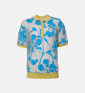 Sharita All-over Print Polo Shirt