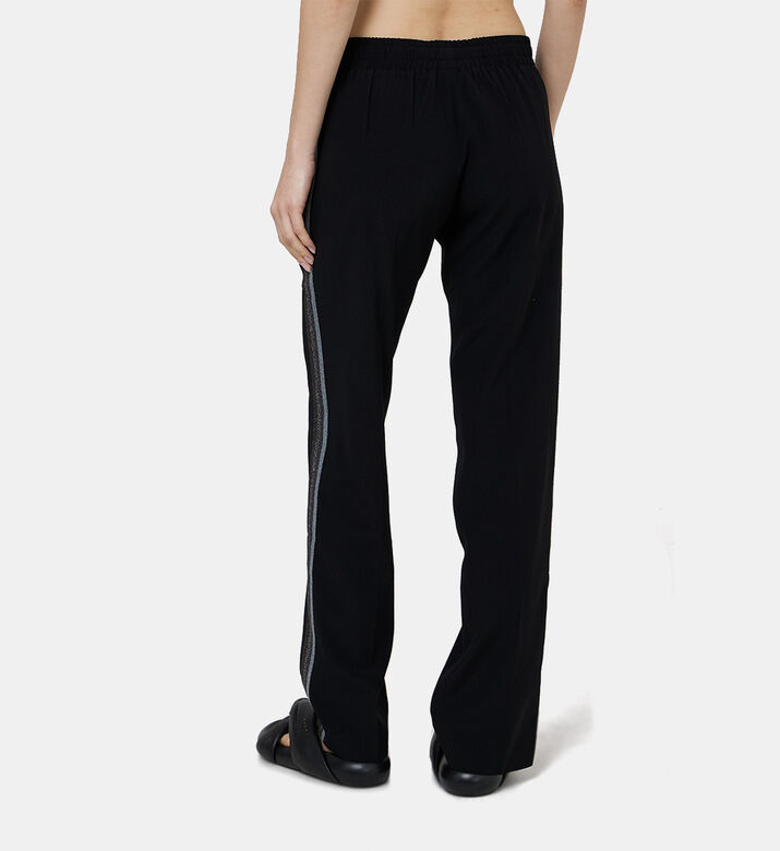 Pomy Glitter Crepe Trousers