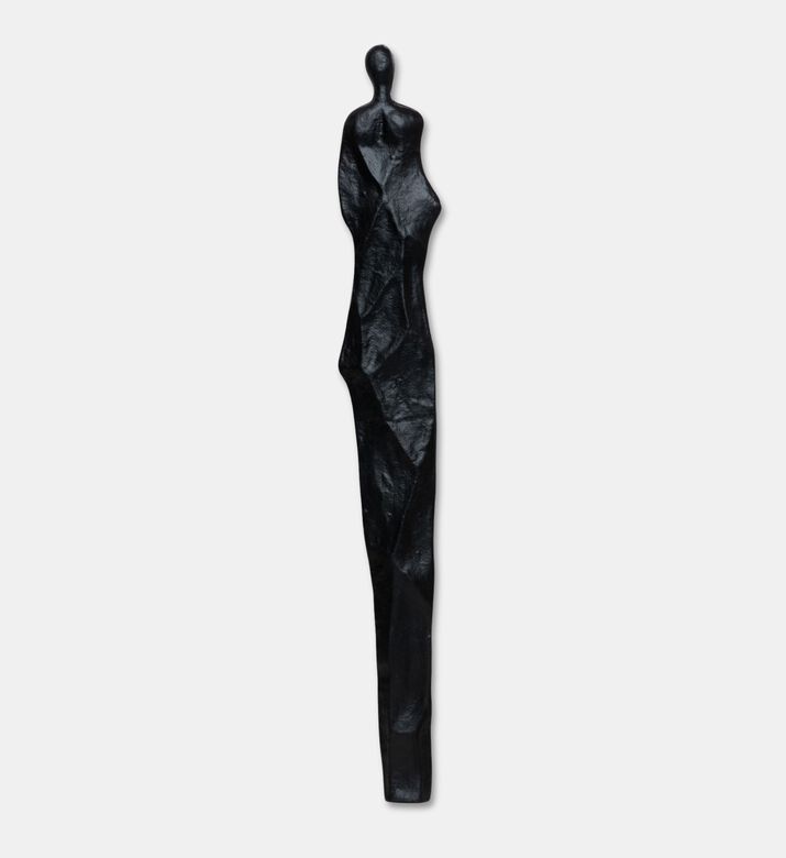 Home Deco and More Tall Abstract Small Figurines Set, Black, S, Packshot View