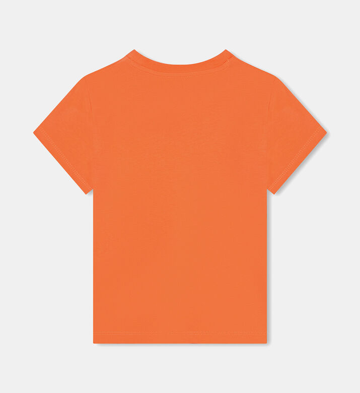 تيشيرت جيرسيه بطبعة لوغو زهرة