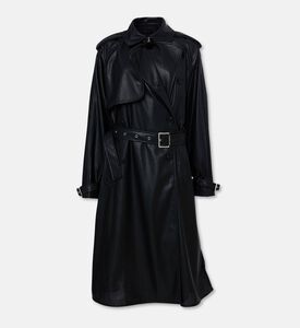 Karl Lagerfeld Belted Long Trench Coat, Packshot View