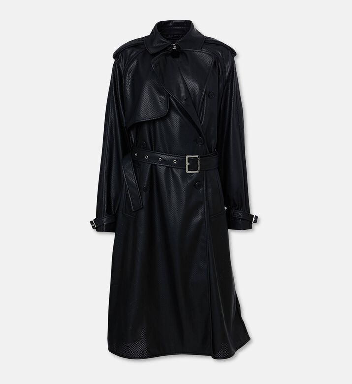Karl Lagerfeld Belted Long Trench Coat, Packshot View