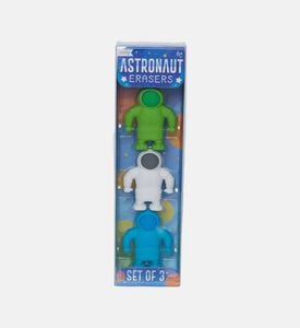 Astronaut 3-piece Erasers Set Astronaut 3-piece Erasers Set