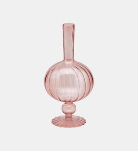 Edg Ovoide Glass Bubble Style Vase, Light-pink, Packshot View