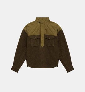 Pocketed Military Parka Pocketed Military Parka