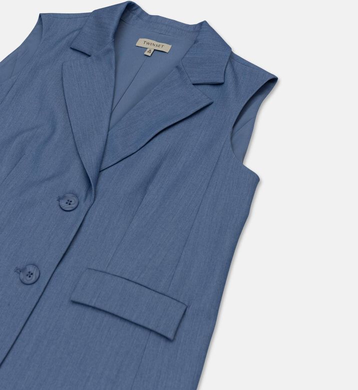 Twinset Sleeveless Tailored Waistcoat, Packshot View