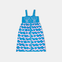 Seashell Wave-print Cami Dress