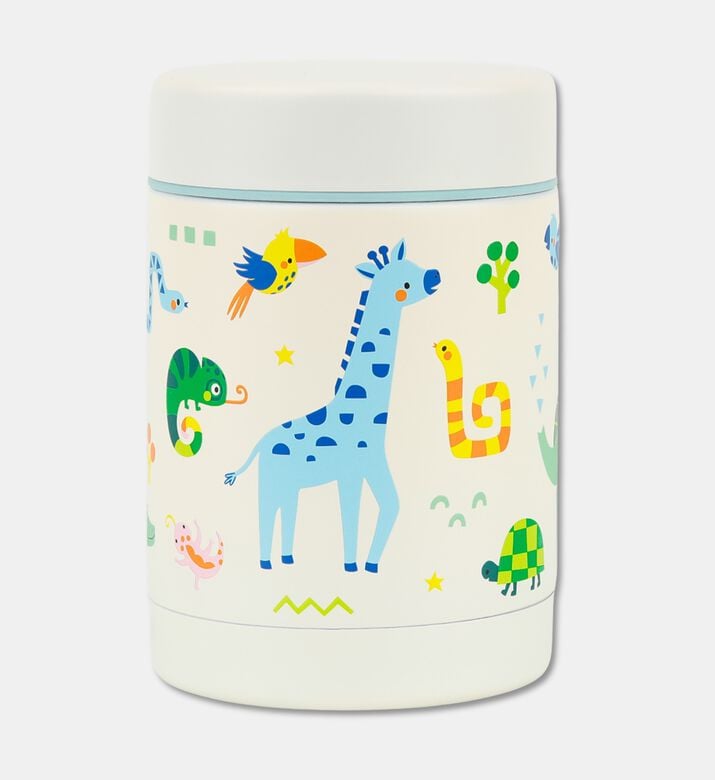 A Little Lovely Company Food Jar 300ml - Jungle, Packshot View