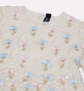 Needle And Thread Dress Dandelion, Beige, 10y, Packshot View