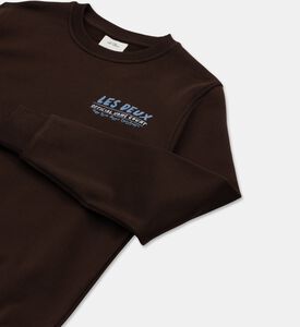 Les Deux Graphic Long-sleeve Sweatshirt, Packshot View