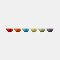 Rainbow Dessert Bowl Set 6-piece - 12 Cm