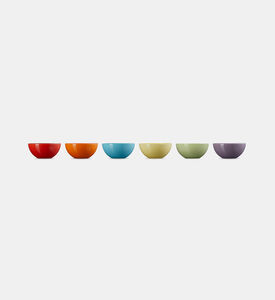 Rainbow Dessert Bowl Set 6-piece - 12 Cm Rainbow Dessert Bowl Set 6-piece - 12 Cm