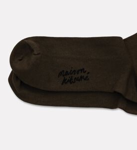 Maison Kitsune Socks Fox Head, Packshot View