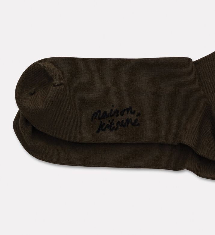 Maison Kitsune Socks Fox Head, Packshot View