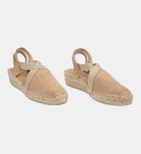 Toni Pons Espadrille Crisscross Straps Sandals, Brown, Eu-42, Packshot View