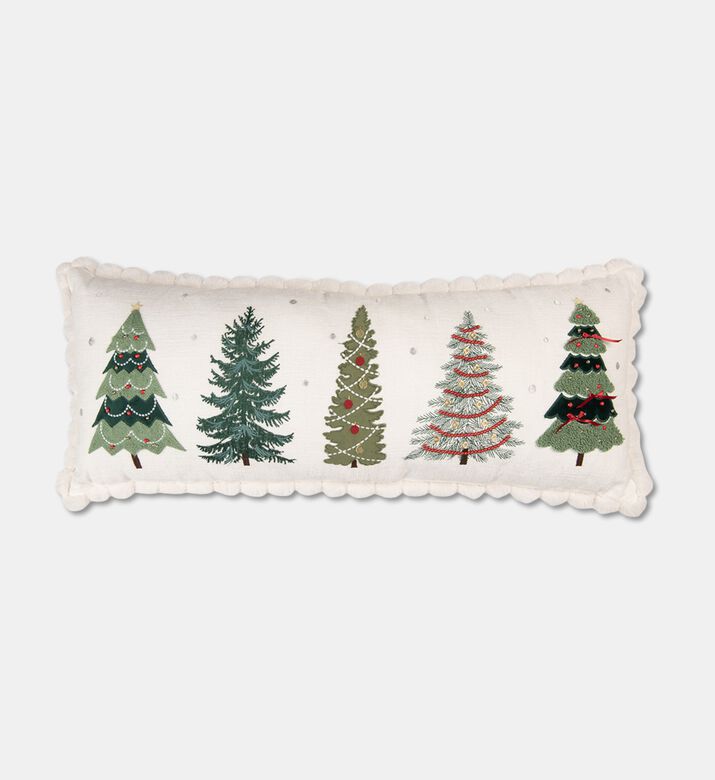 Clayre & Eef Cushion Filled White Tree, Packshot View