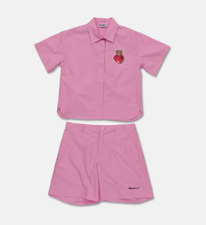 Moschino BKT Matching 2-piece Embellished Short Set, Packshot View