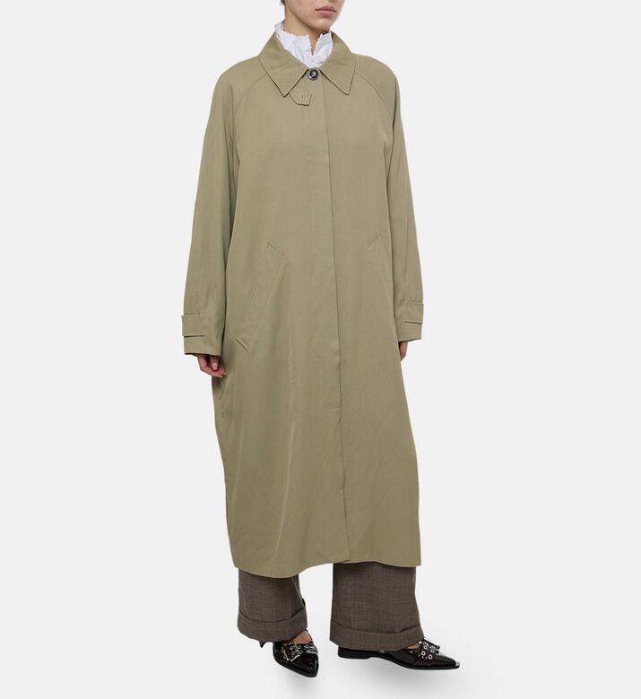 Fritz Long-line Trench Coat