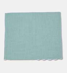 Home Deco and More Adelina Scalloped Design Table Runner, Packshot View