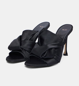 Bow High-heel Leather Sandals Bow High-heel Leather Sandals