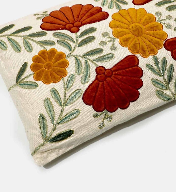 Home Deco and More Azalea Cotton Rectangular Cushion, Packshot View