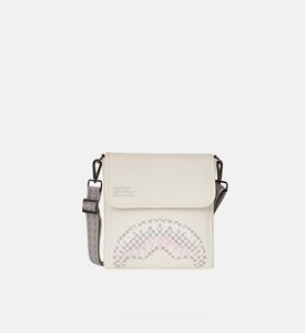 حقيبة ماسنجر بنقشة مربعات