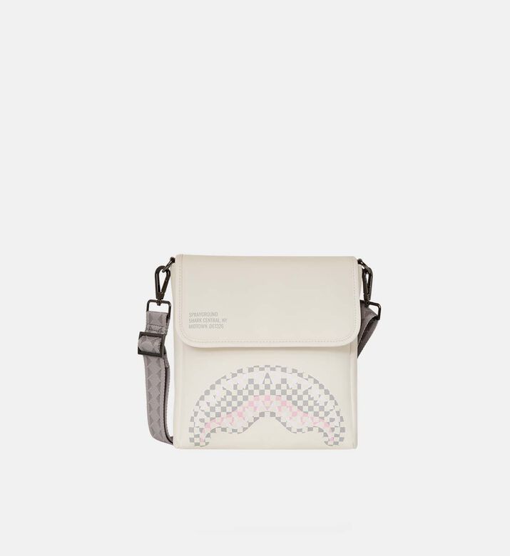 Checkered Messenger Bag