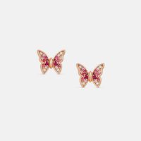 Crysalis Cubis Zircona Butterfly Earrings