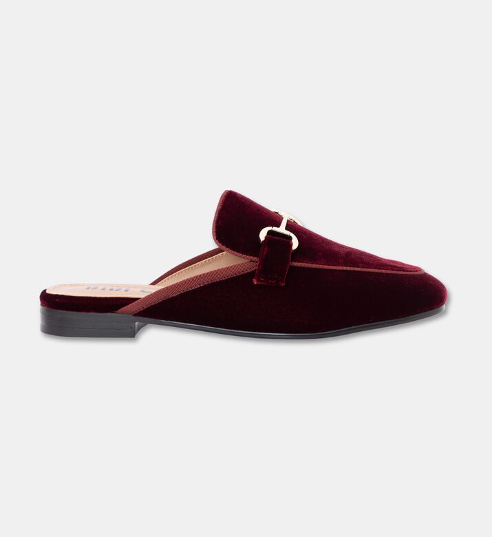 Bibilou Shoes Sabot, Burgundy, Eu-36, Packshot View