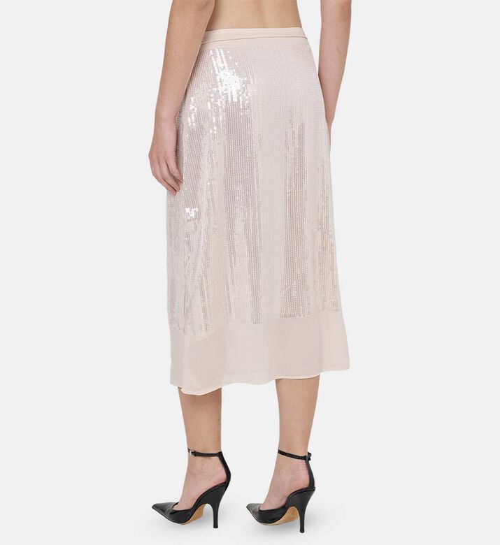 Salike Sequin Embellished Skirt